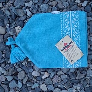 NWT Vintage Wigwam 100% Wool Winter Tassel Hat Made in the USA